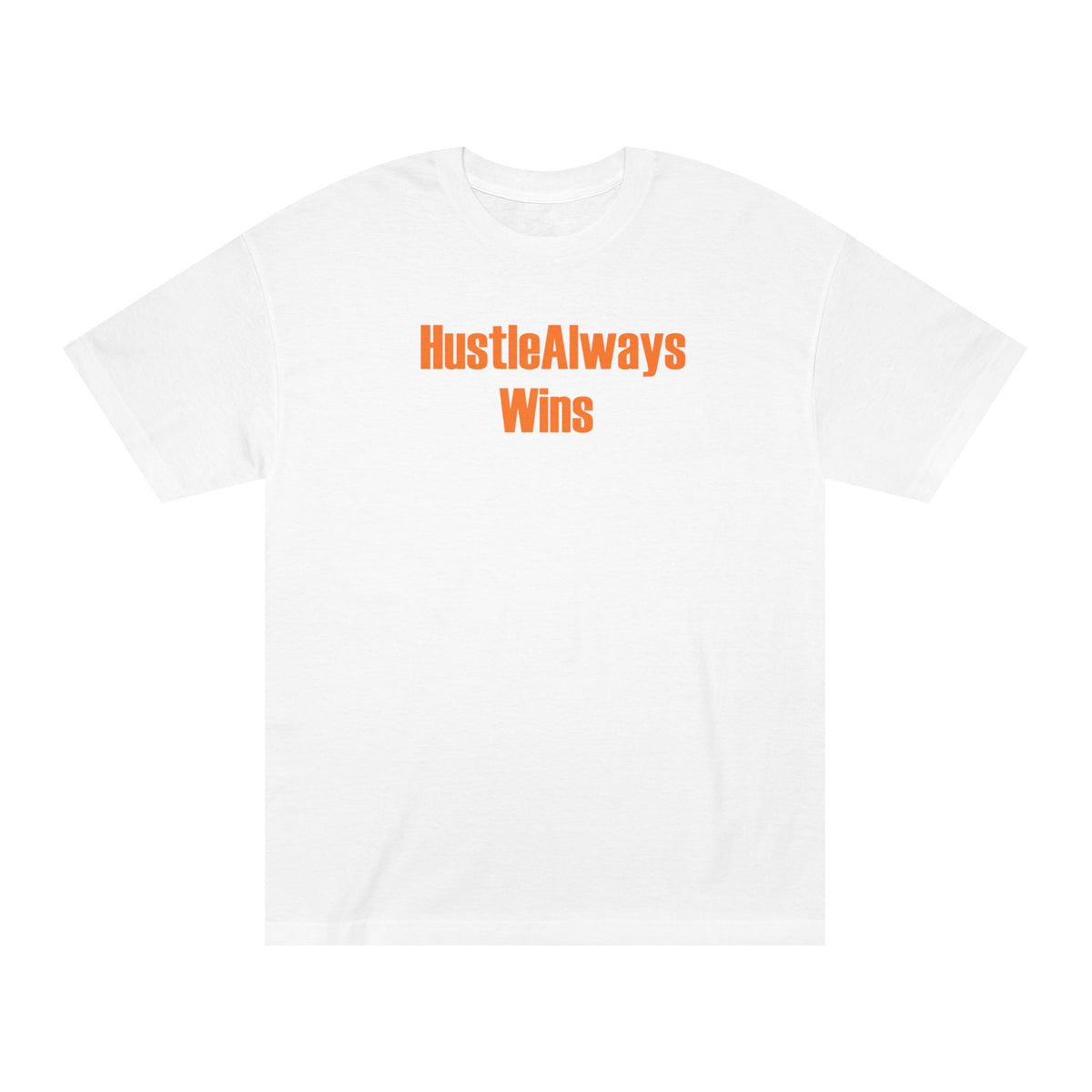 Hustle Always Wins Tee — Motivational