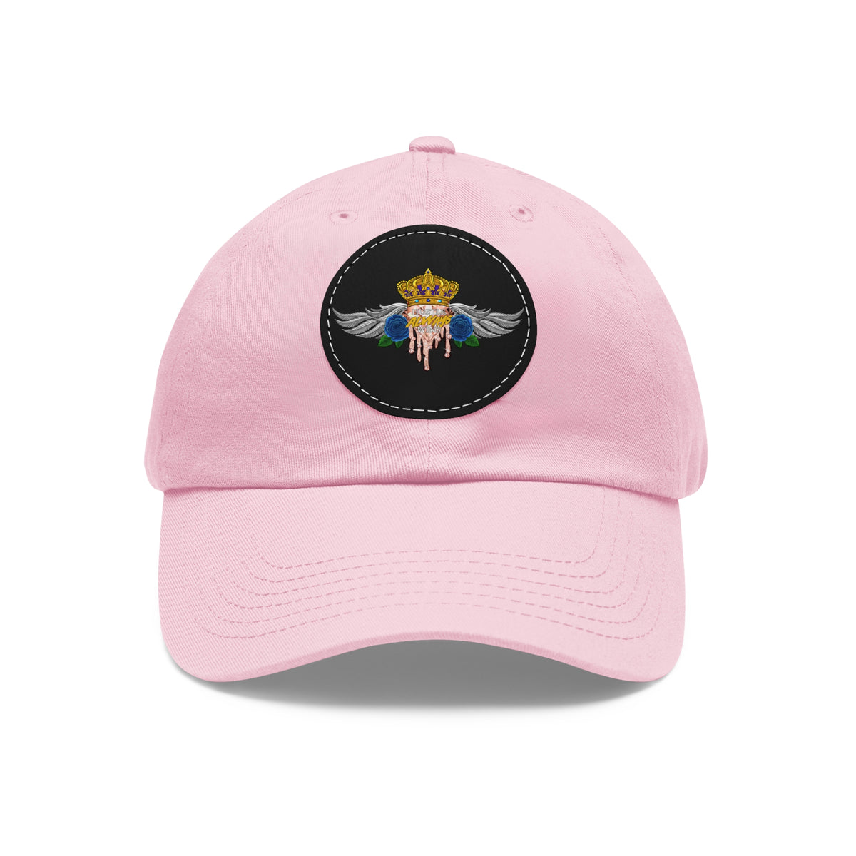 H.A.W Dad Hat with Leather Patch (Round)