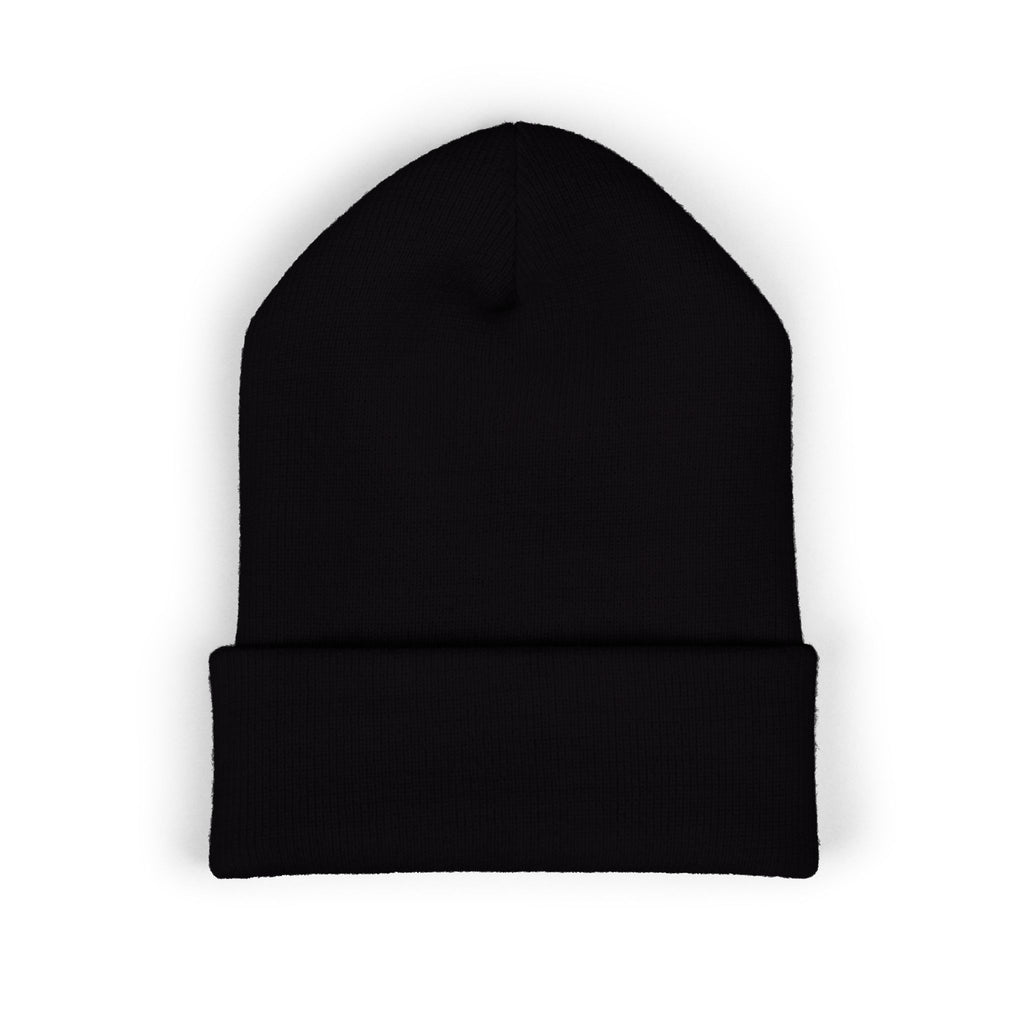 Classic Beanie — Embroidered "Hustle Always Wins"