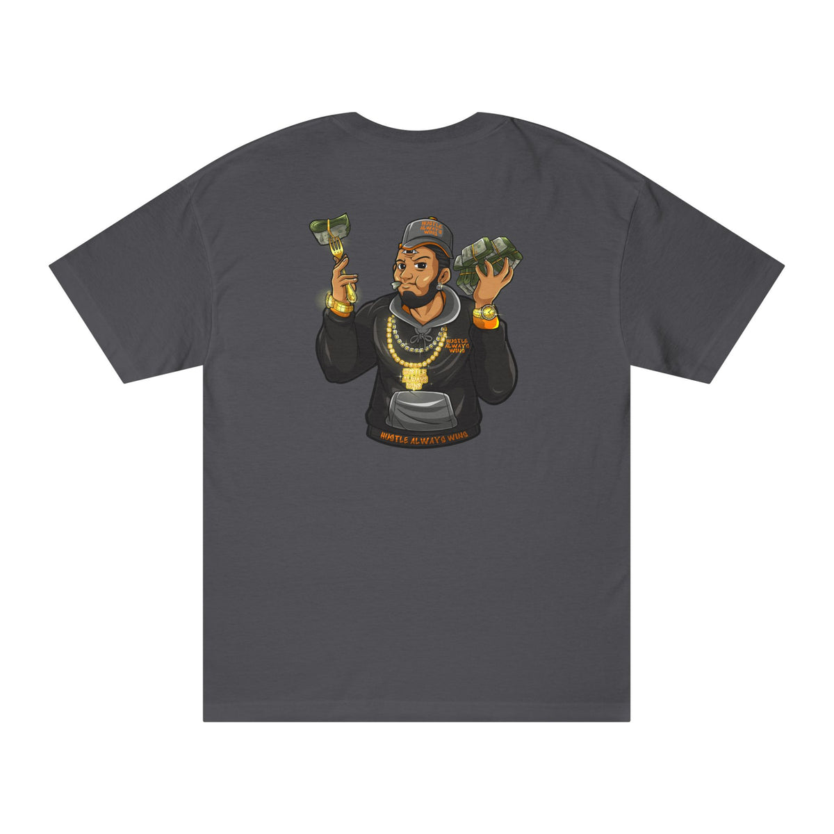 Motivational Hustle Always Wins Tee