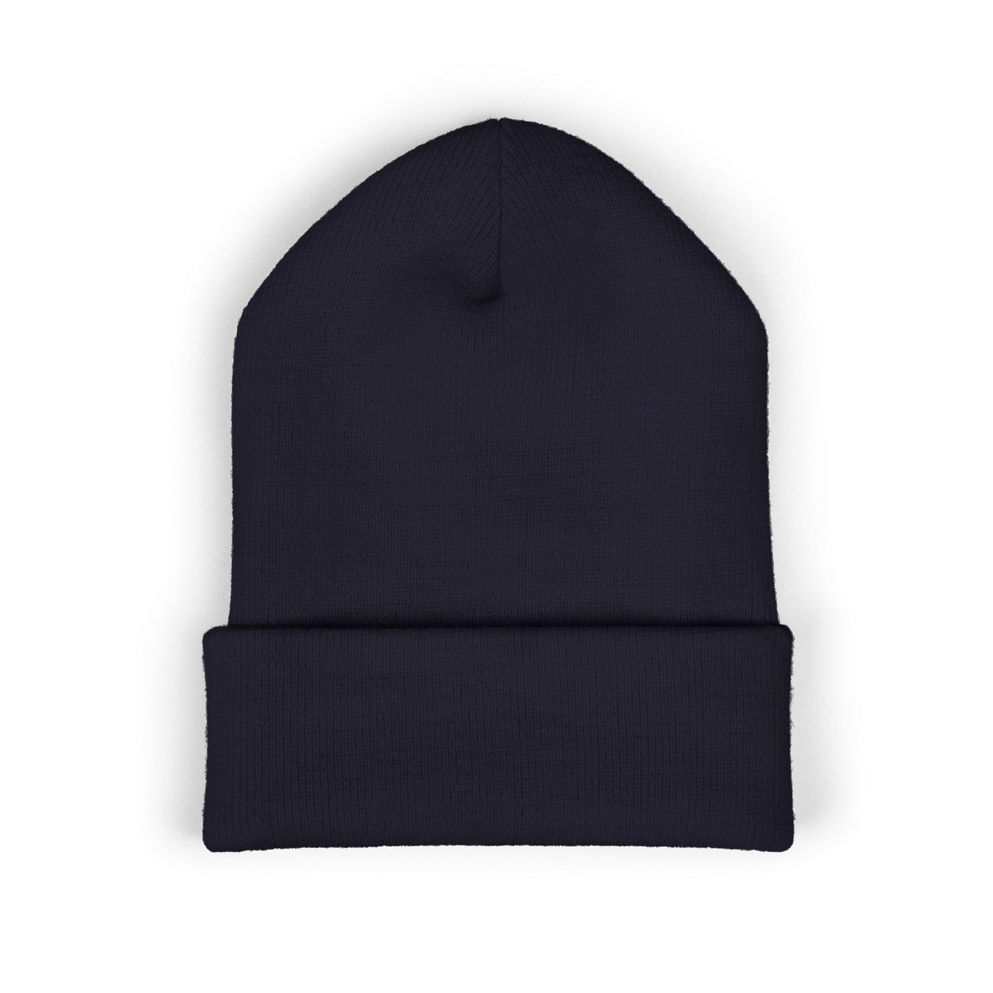 Classic Beanie — Embroidered "Hustle Always Wins"