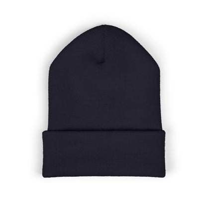 Classic Beanie — Embroidered "Hustle Always Wins"
