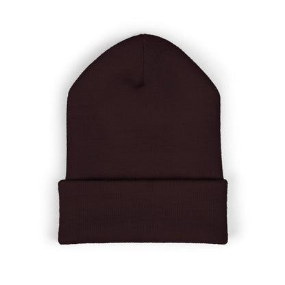 Classic Beanie — Embroidered "Hustle Always Wins"