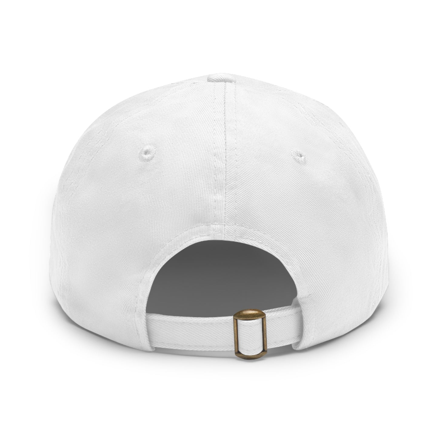 H.A.W Dad Hat with Leather Patch (Round)