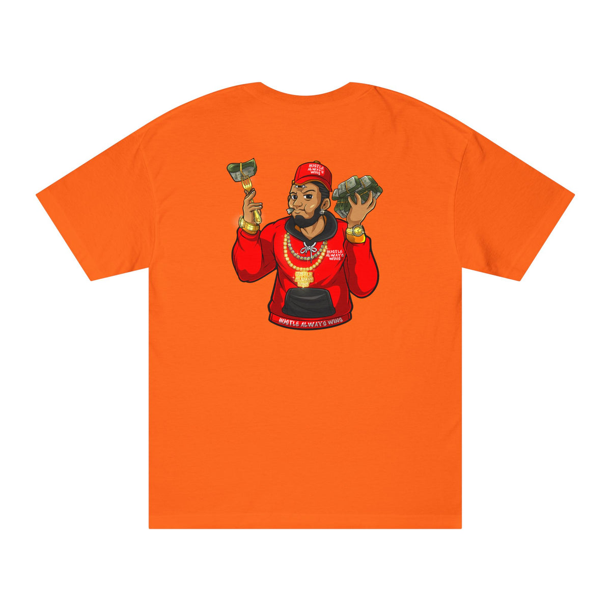 Hustle Always Wins Tee — Motivational