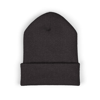 Classic Beanie — Embroidered "Hustle Always Wins"