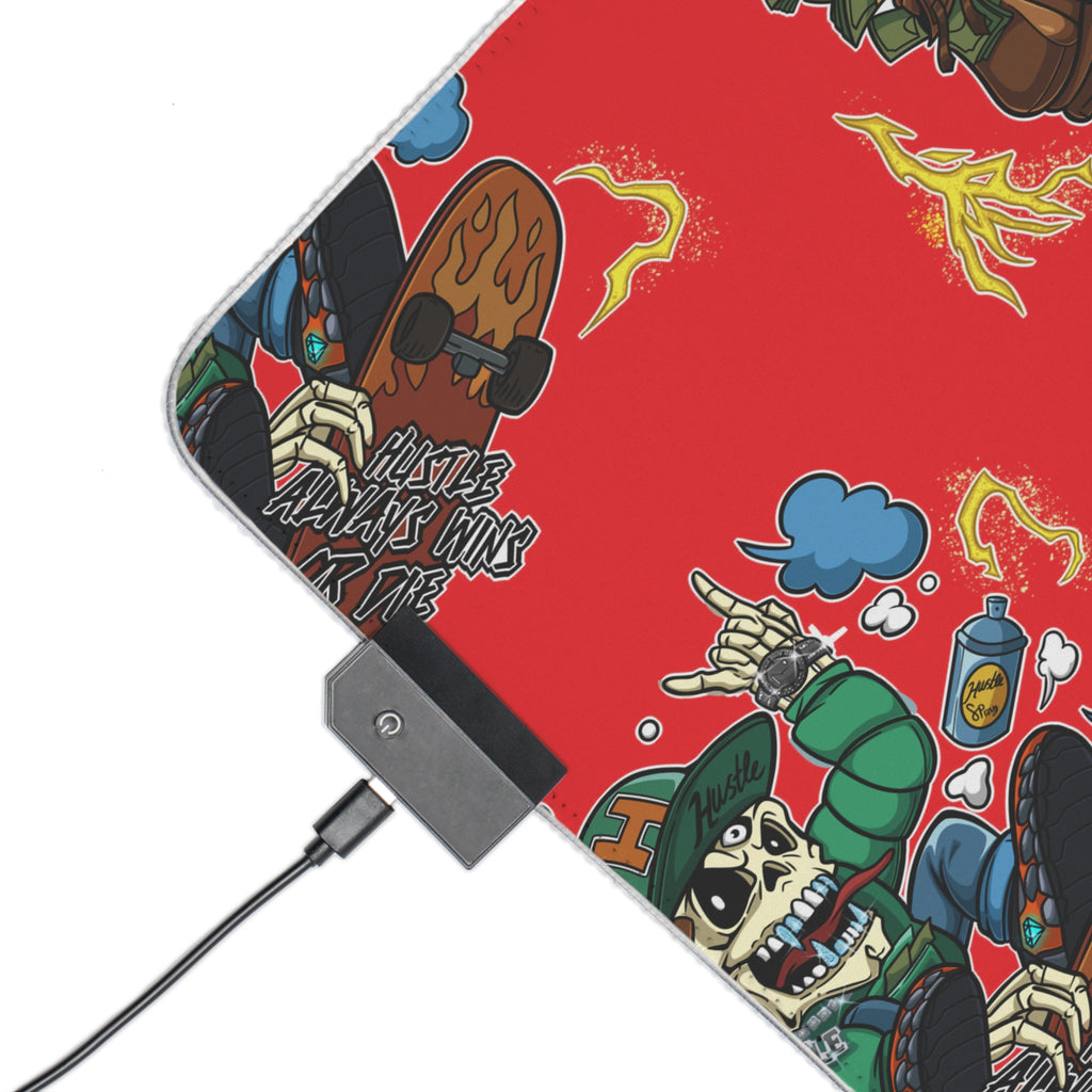 H.A.W LED Gaming Mouse Pad