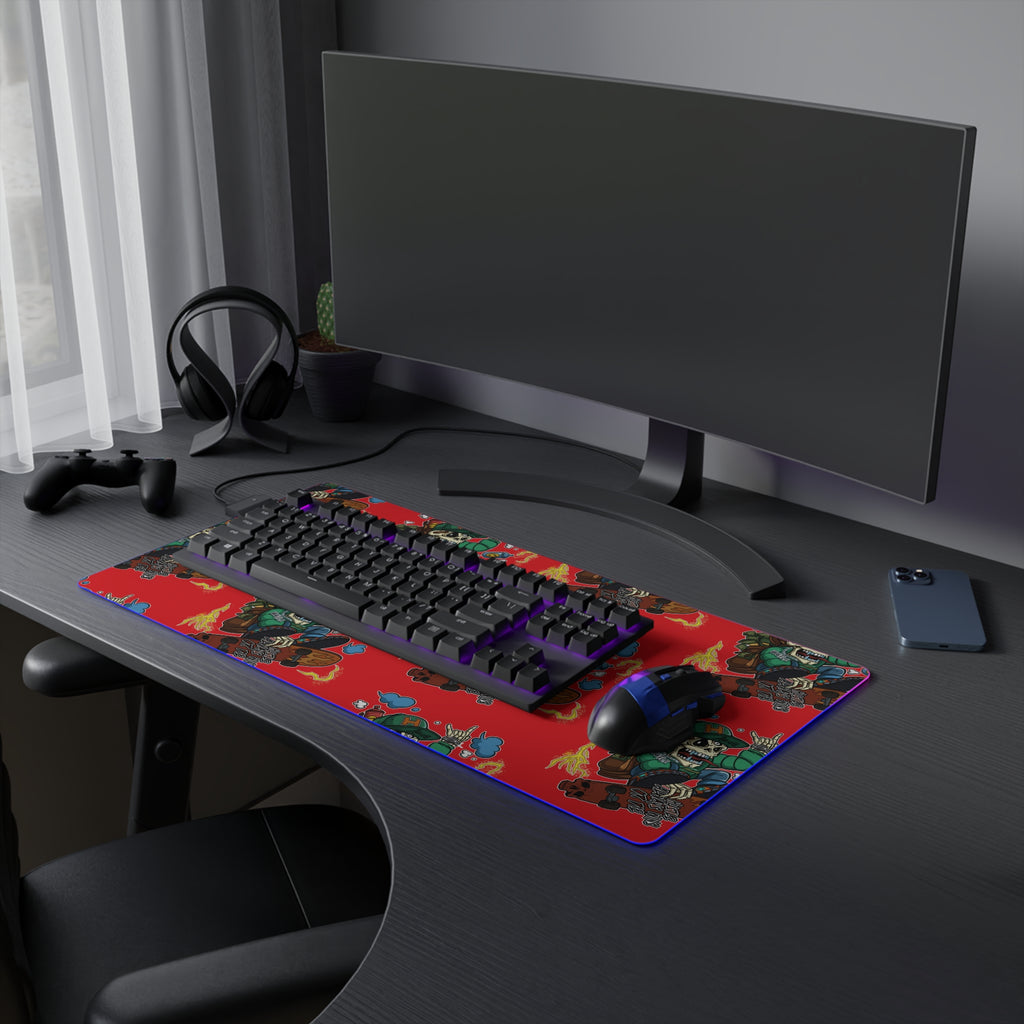 H.A.W LED Gaming Mouse Pad