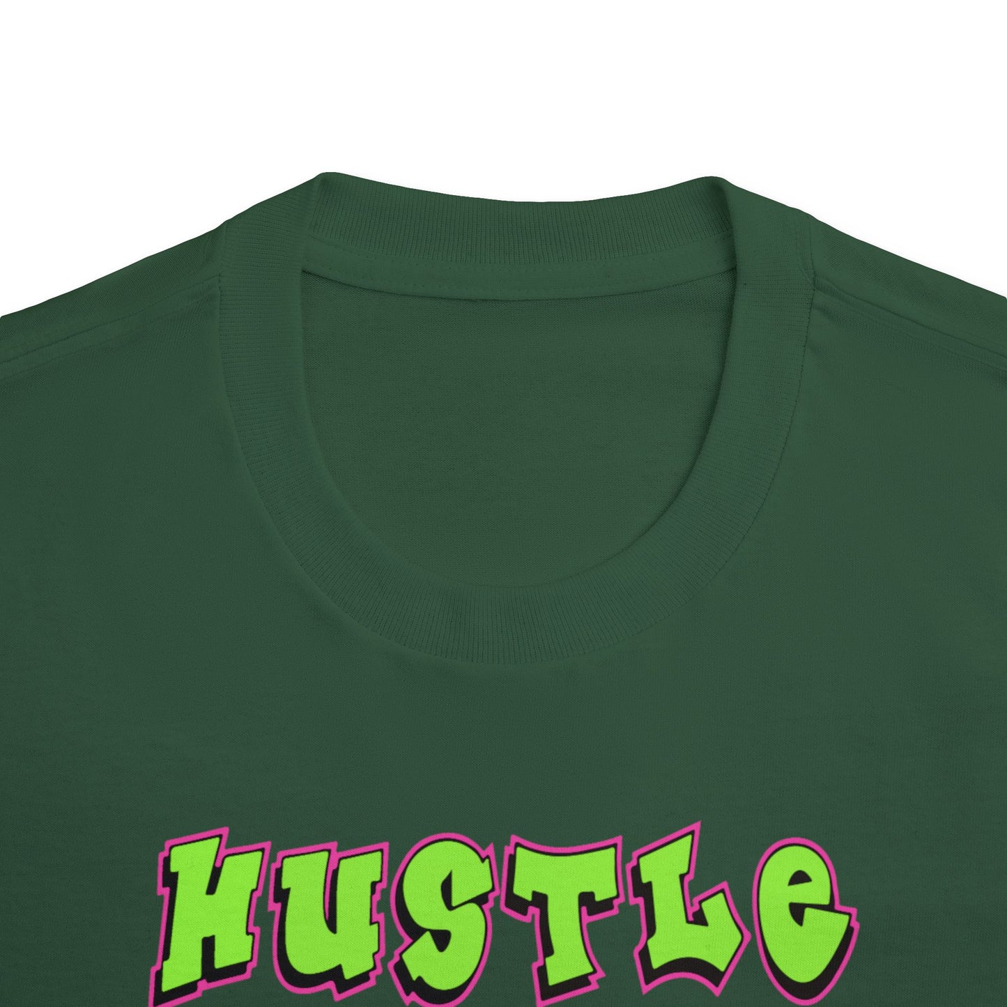 Hustle Always Wins Tee — Motivational Graphic T-Shirt