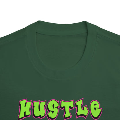 Hustle Always Wins Tee — Motivational Graphic T-Shirt