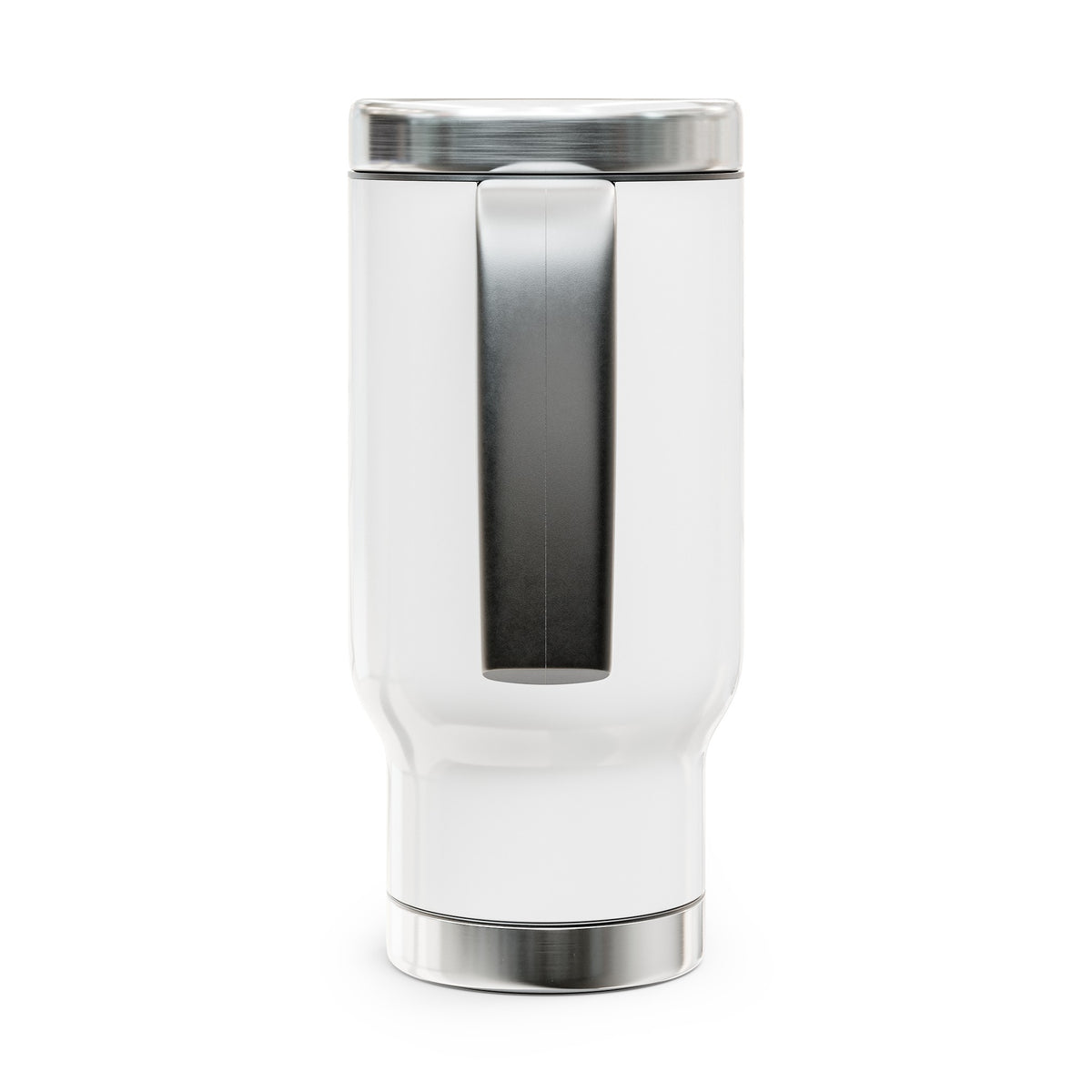 H.A.W Stainless Steel Travel Mug with Handle, 14oz
