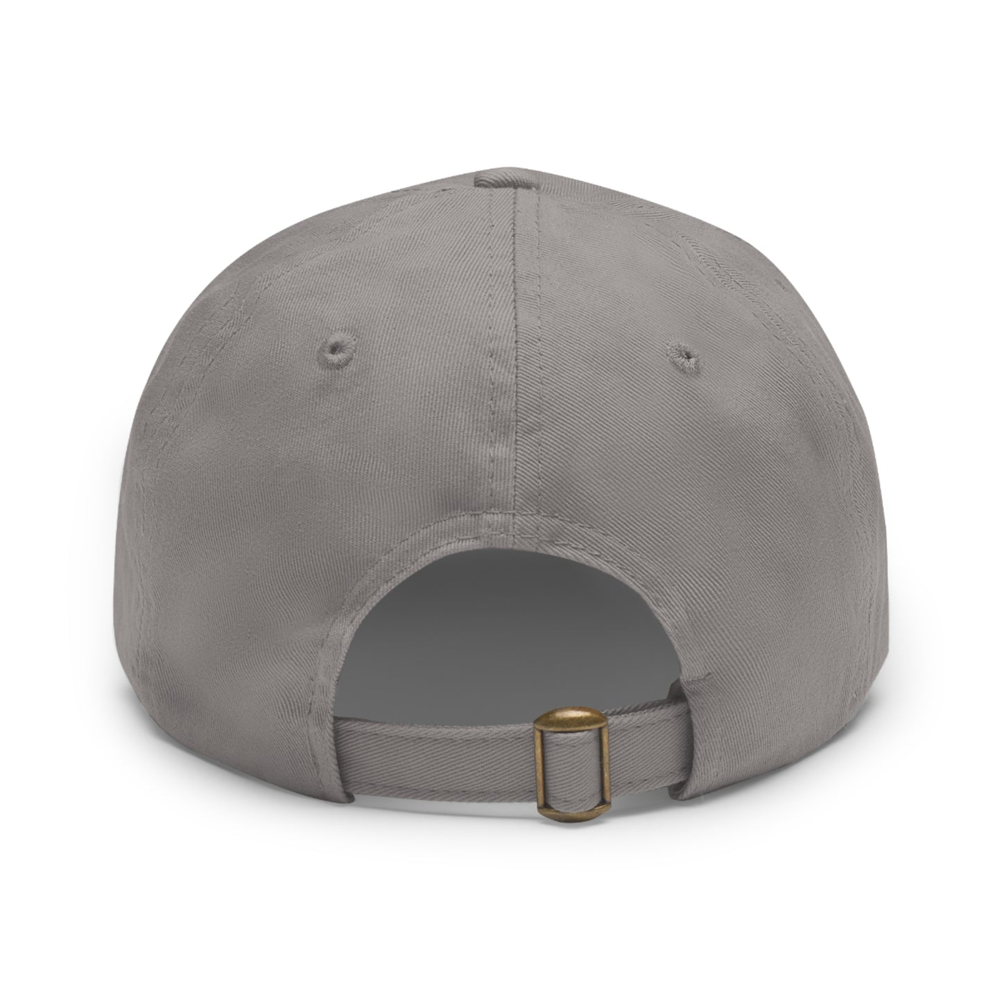 H.A.W Dad Hat with Leather Patch (Round)