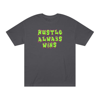 Hustle Always Wins Tee — Motivational Graphic T-Shirt