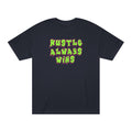 Hustle Always Wins Tee — Motivational Graphic T-Shirt