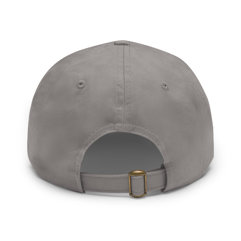 H.A.W Dad Hat with Leather Patch (Round)