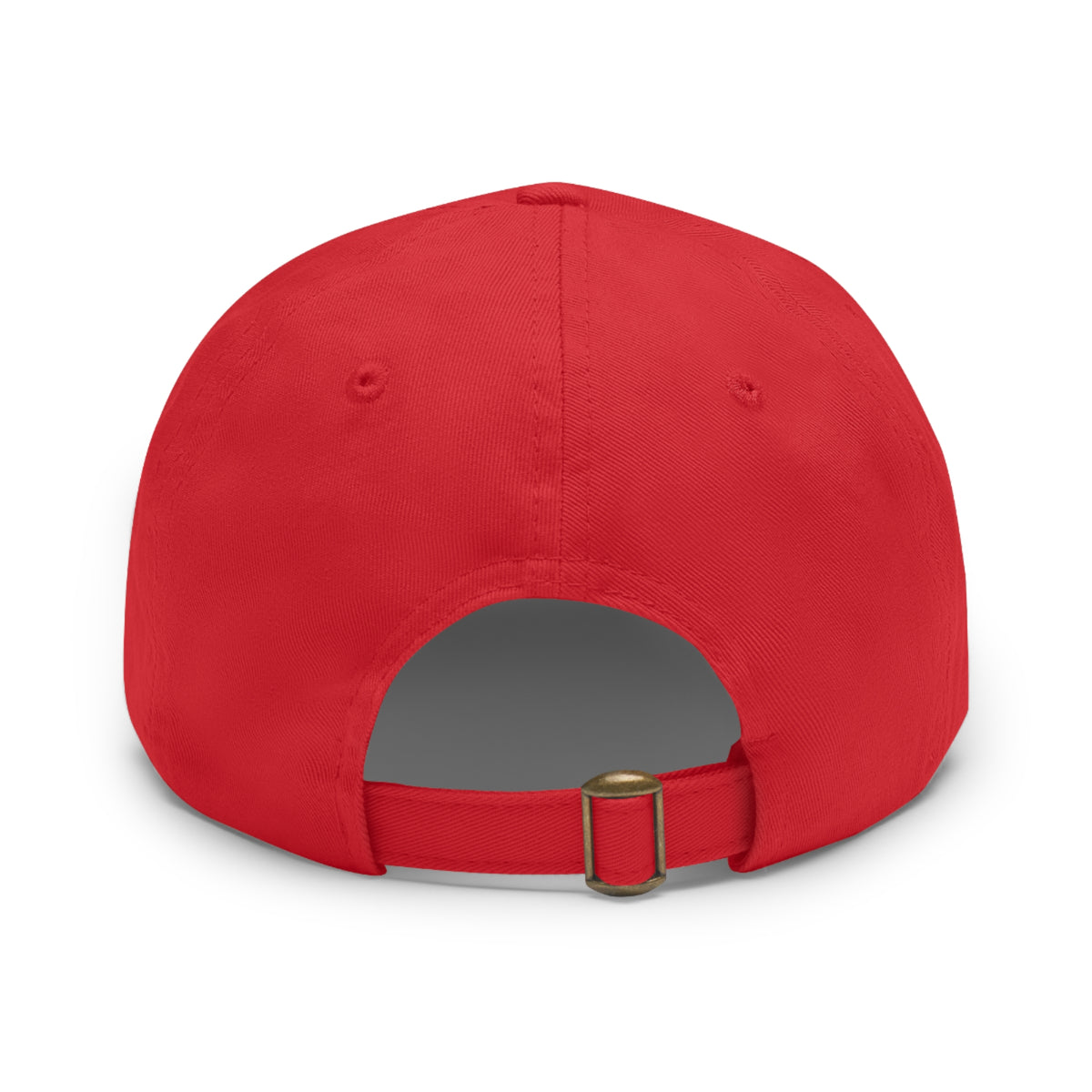 H.A.W Dad Hat with Leather Patch (Round)