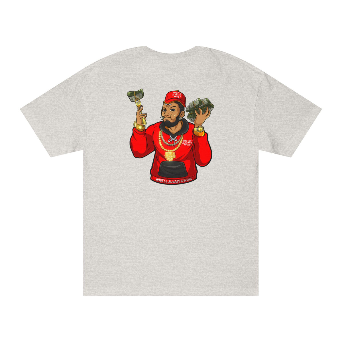 Hustle Always Wins Tee — Motivational