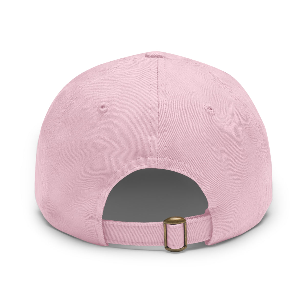 H.A.W Dad Hat with Leather Patch (Round)