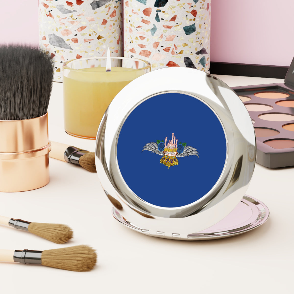 H.A.W Compact Travel Mirror