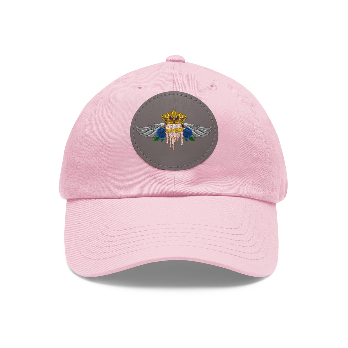 H.A.W Dad Hat with Leather Patch (Round)