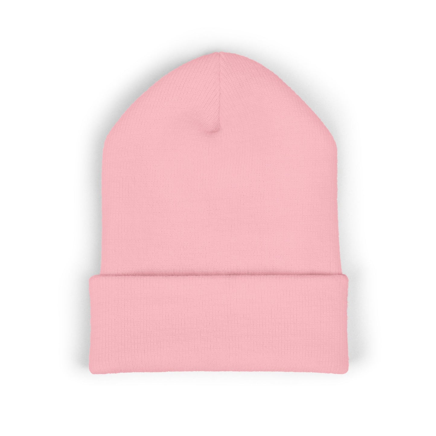 Classic Beanie — Embroidered "Hustle Always Wins"
