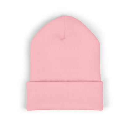 Classic Beanie — Embroidered "Hustle Always Wins"