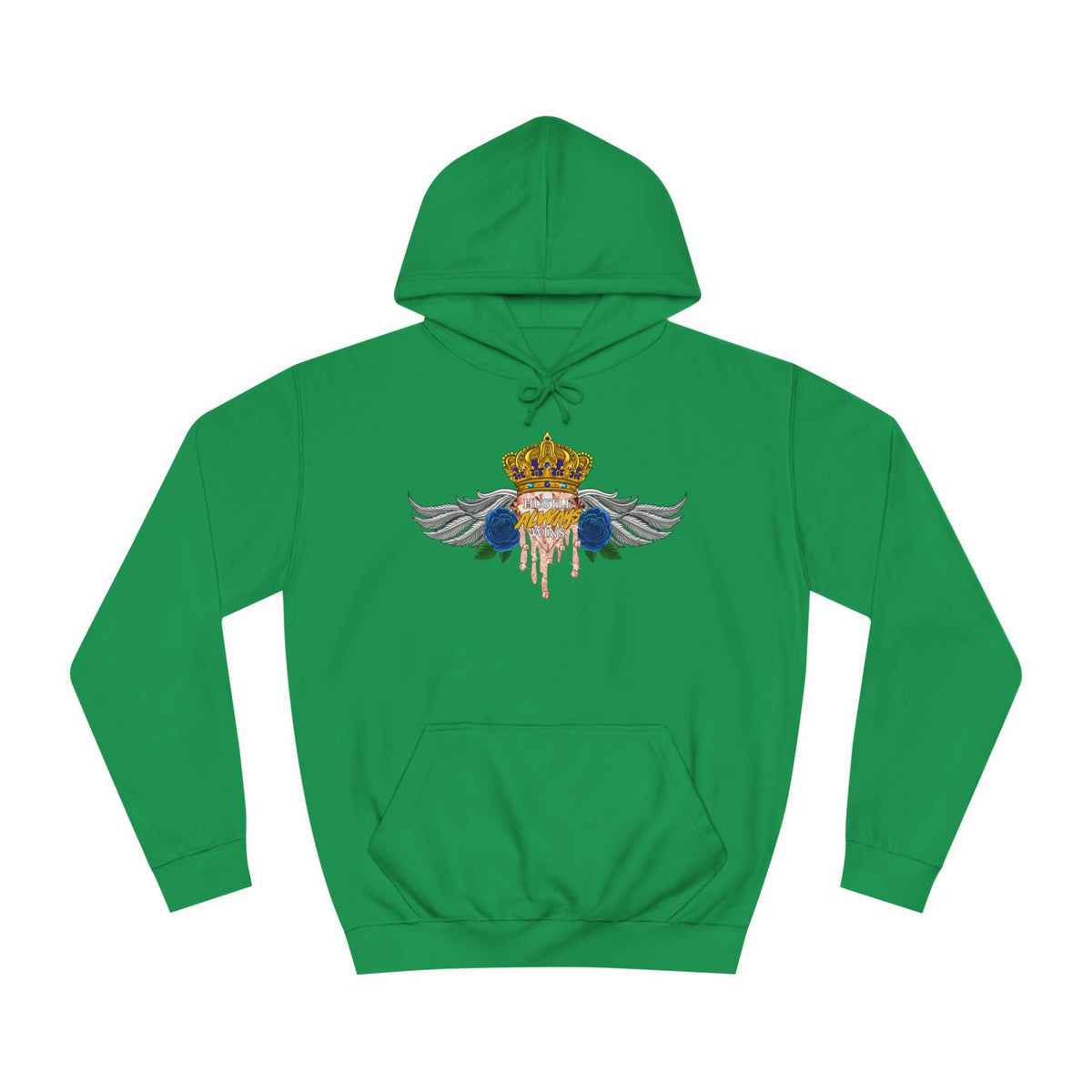 Hustle Always Wins Hoodie – No Days Off Edition