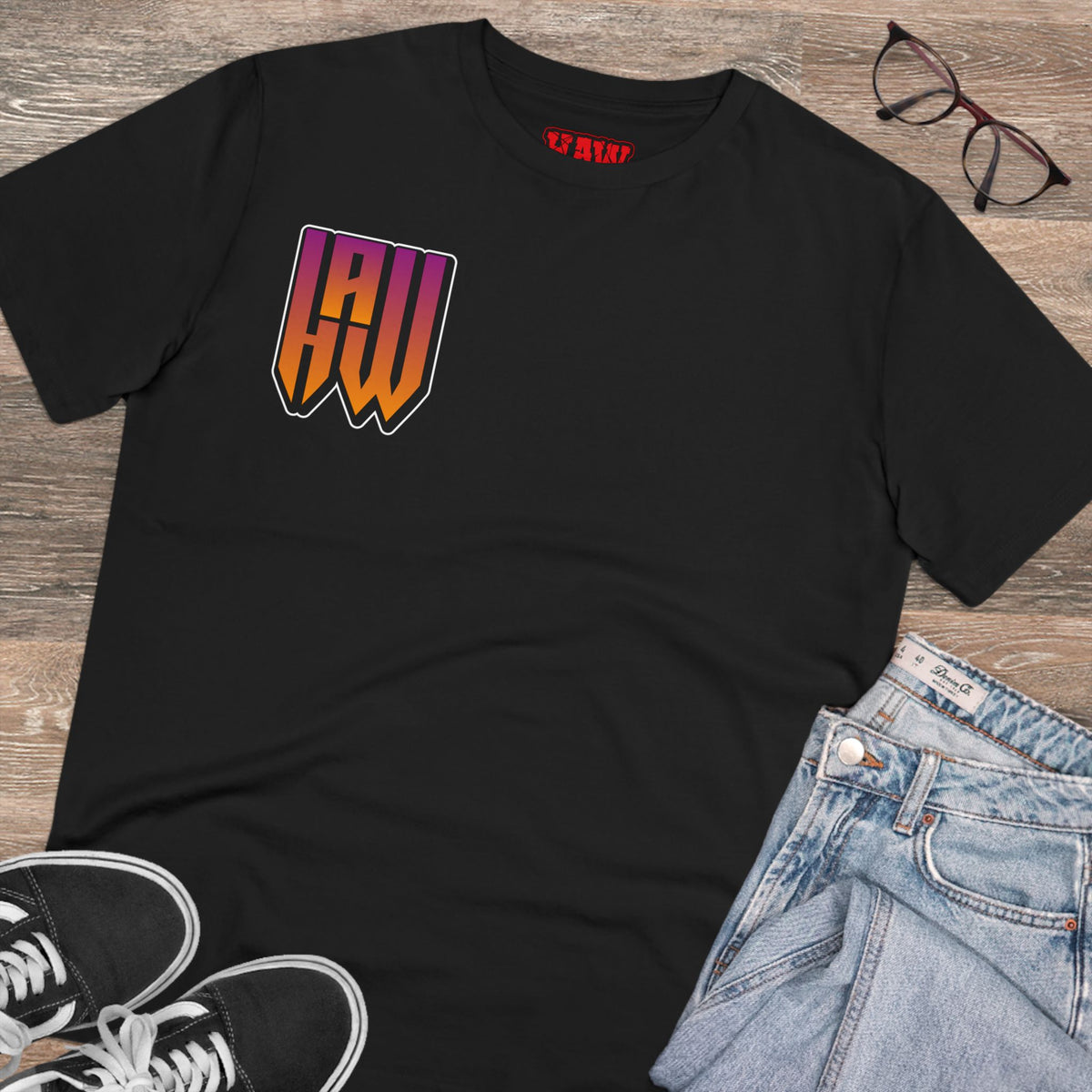Hustle Always Wins Organic T-shirt