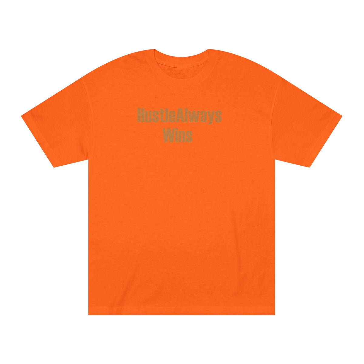 Motivational Hustle Always Wins Tee