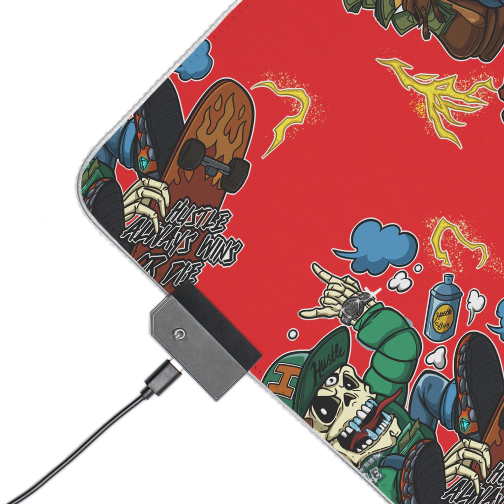 H.A.W LED Gaming Mouse Pad