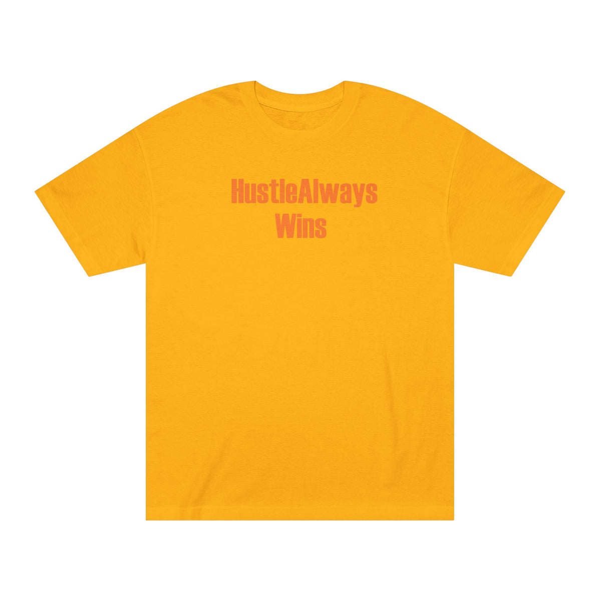 Hustle Always Wins Tee — Motivational