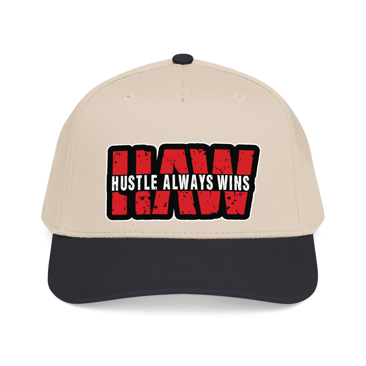 Hustle Always Wins Baseball Cap