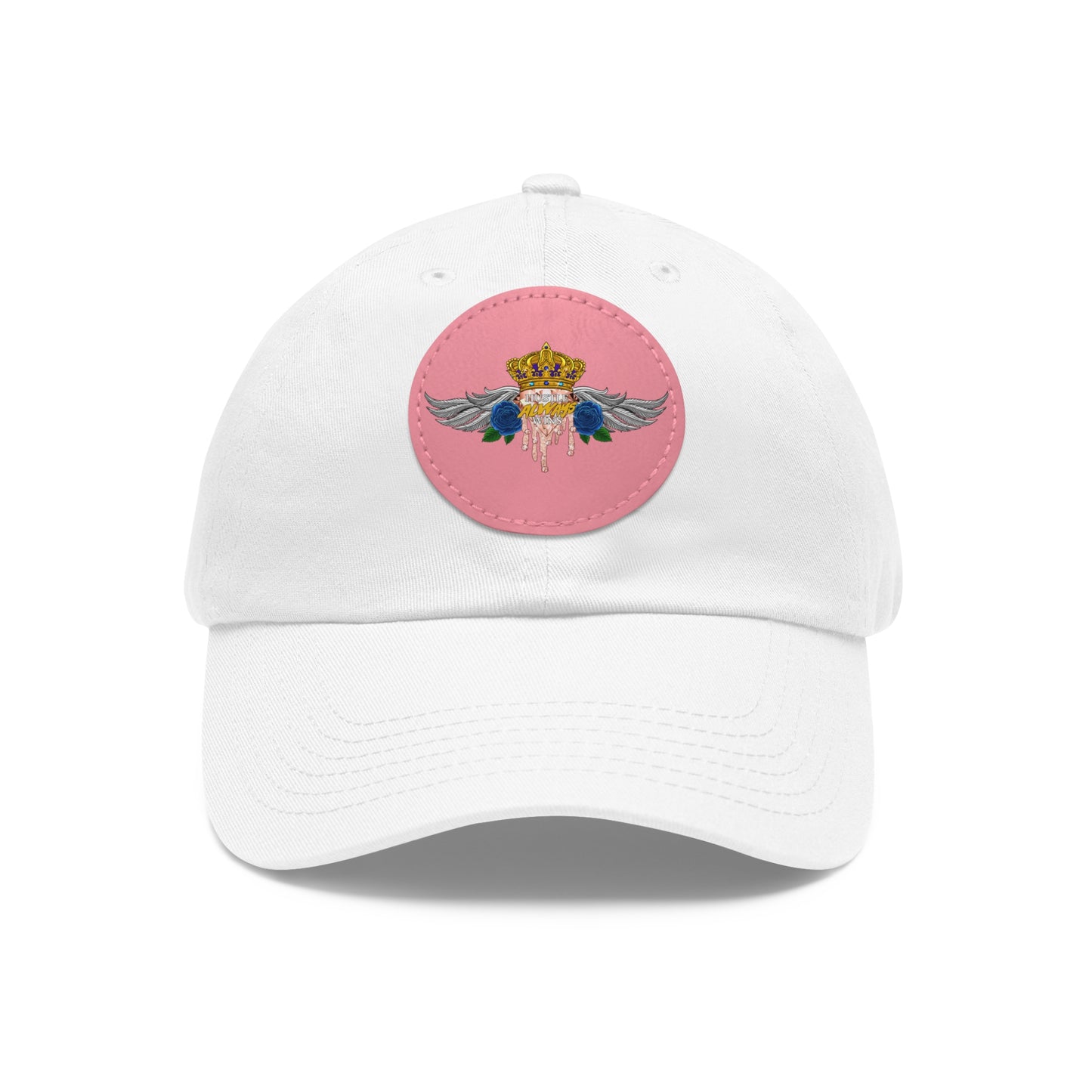 H.A.W Dad Hat with Leather Patch (Round)