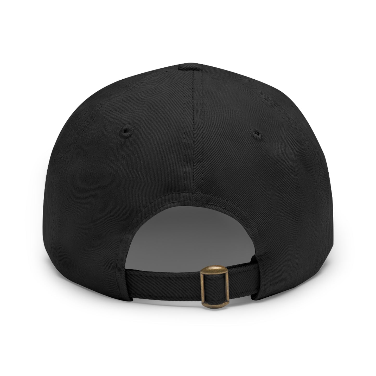 H.A.W Dad Hat with Leather Patch (Round)