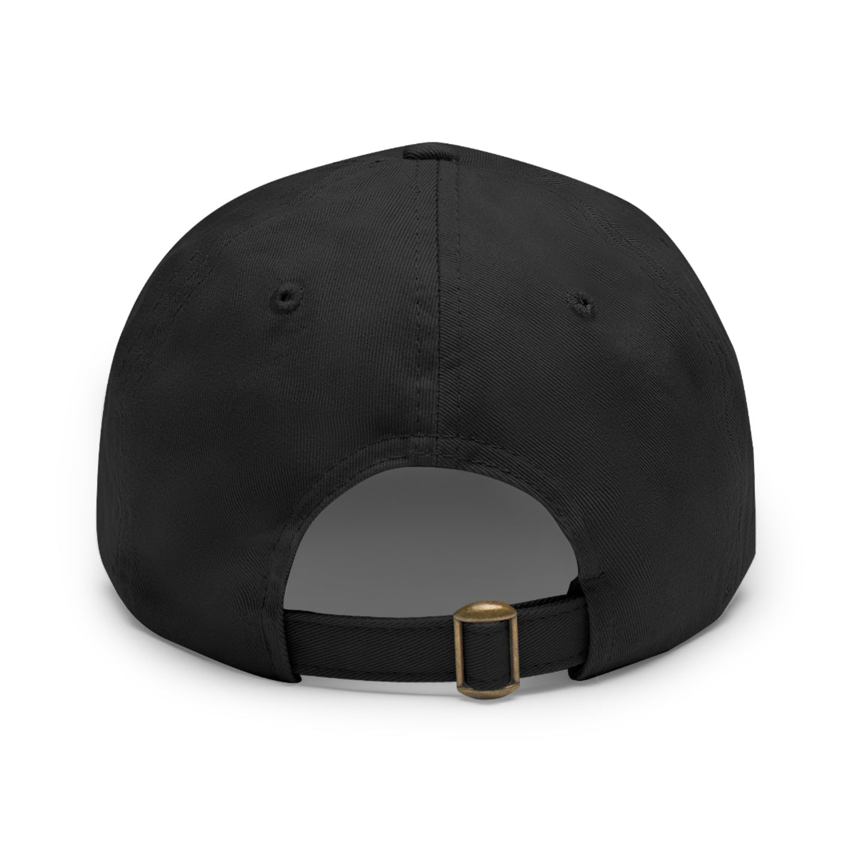H.A.W Dad Hat with Leather Patch (Round)