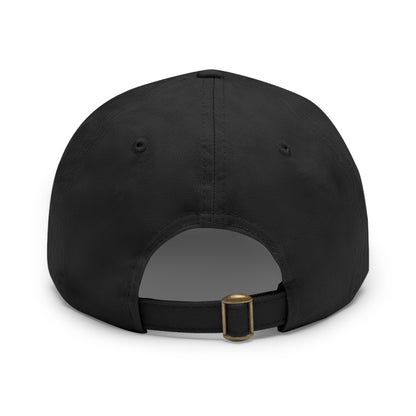H.A.W Dad Hat with Leather Patch (Round)