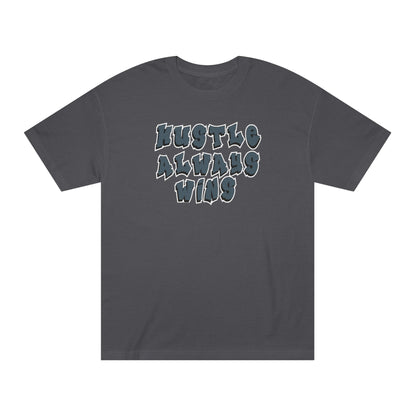 Hustle Always Wins Tee — Motivational Graphic T-Shirt