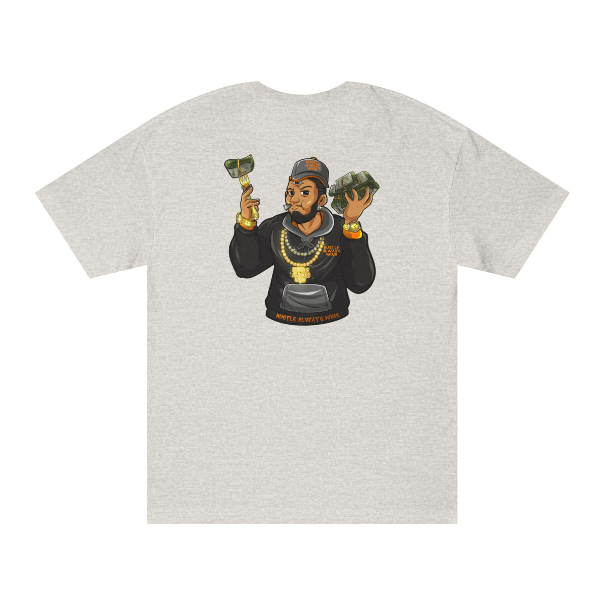 Motivational Hustle Always Wins Tee