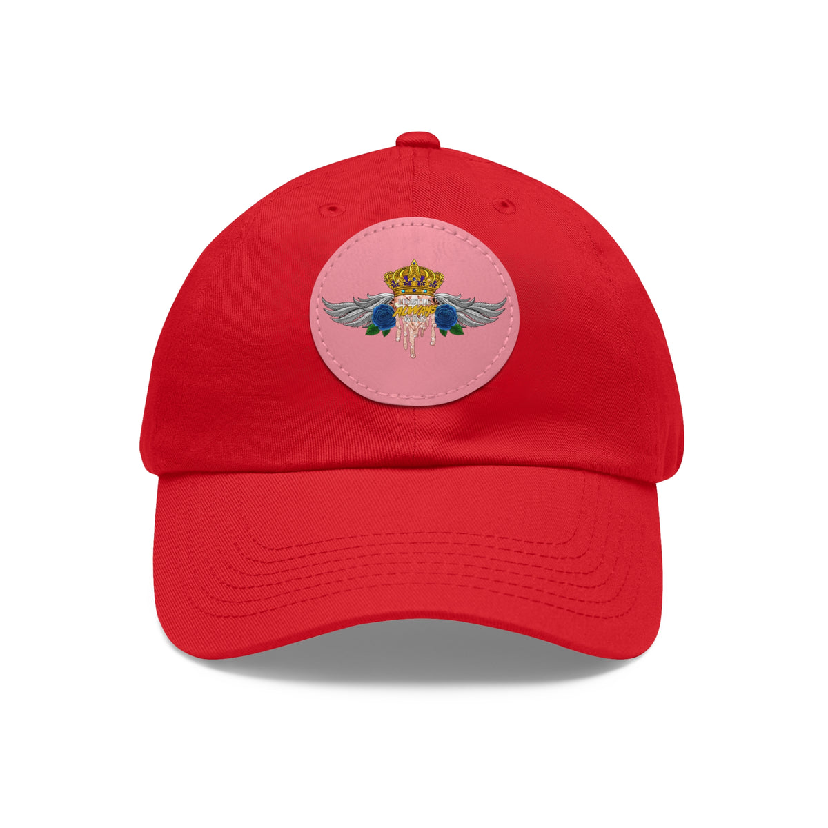 H.A.W Dad Hat with Leather Patch (Round)