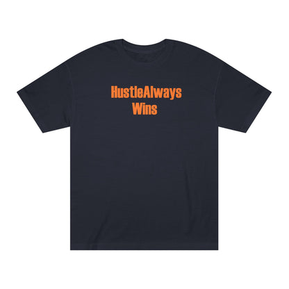 Hustle Always Wins Tee — Motivational