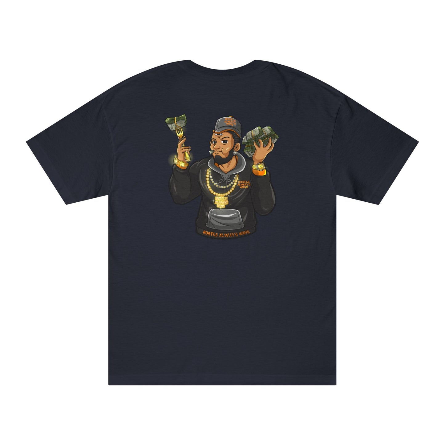 Motivational Hustle Always Wins Tee