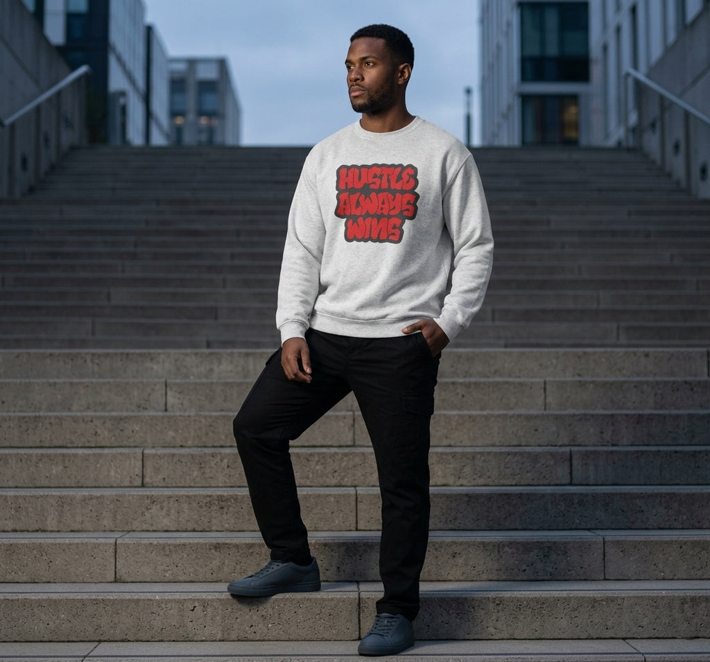 Hustle Always Wins Sweatshirt