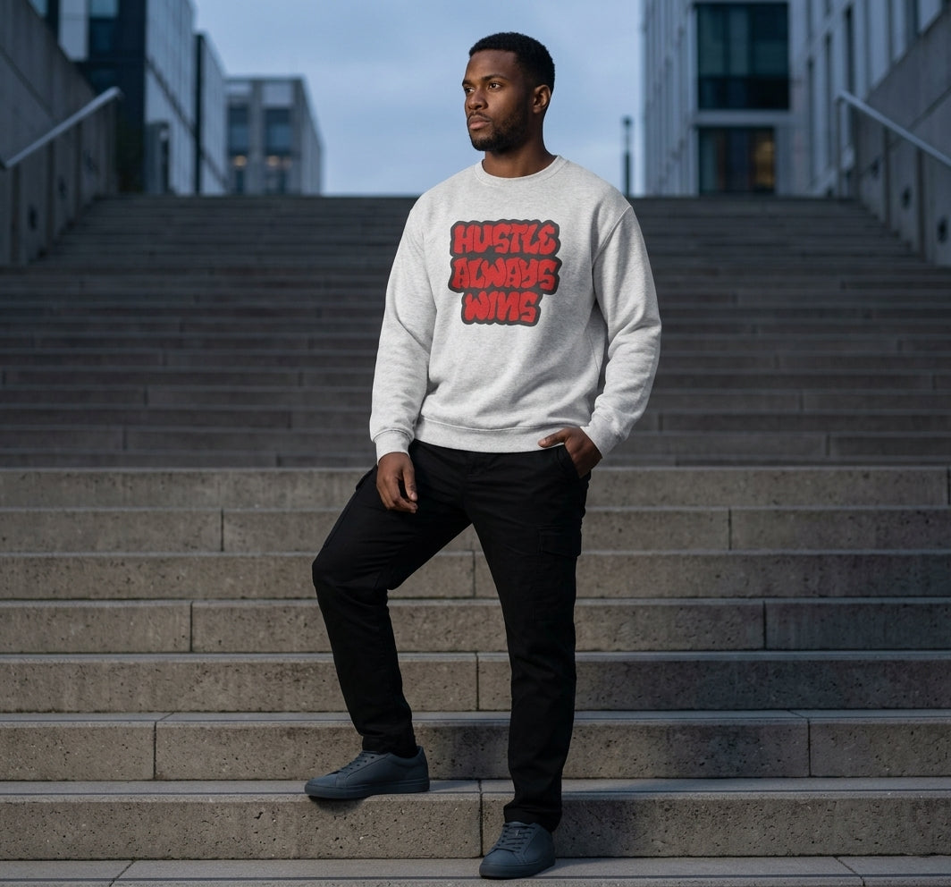 Hustle Always Wins Sweatshirt