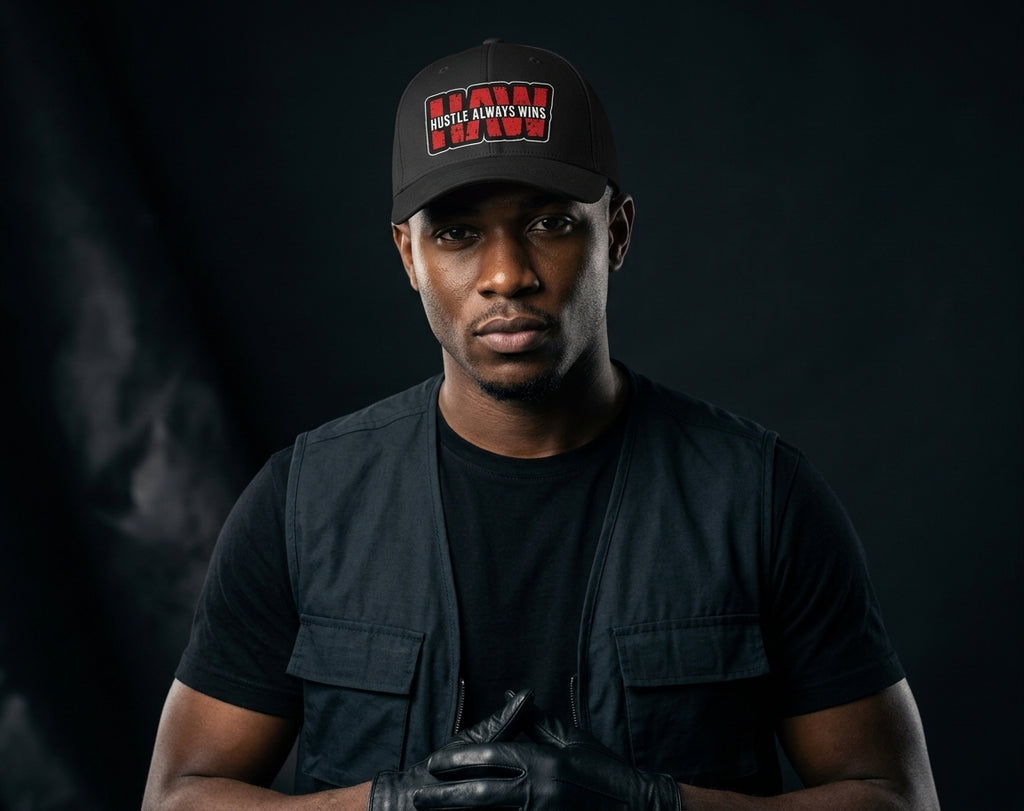Hustle Always Wins Baseball Cap
