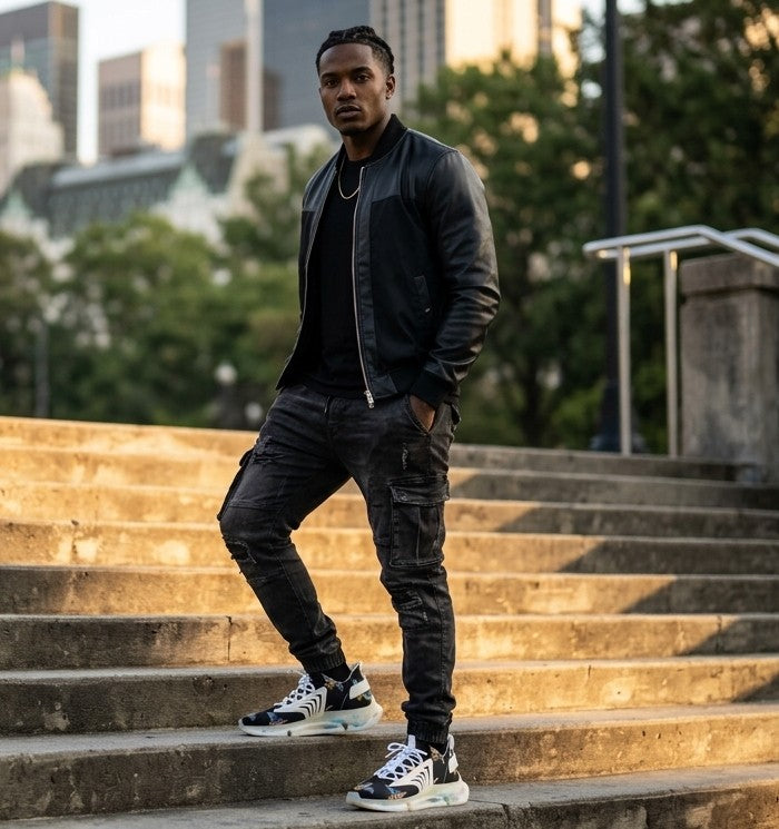 Hustle Always Wins Men's Sneakers