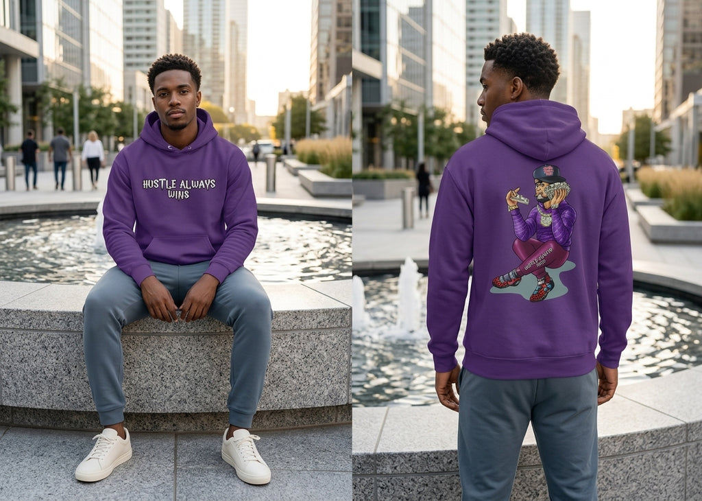 Hustle 3rd Eye Unisex Hooded Sweatshirt