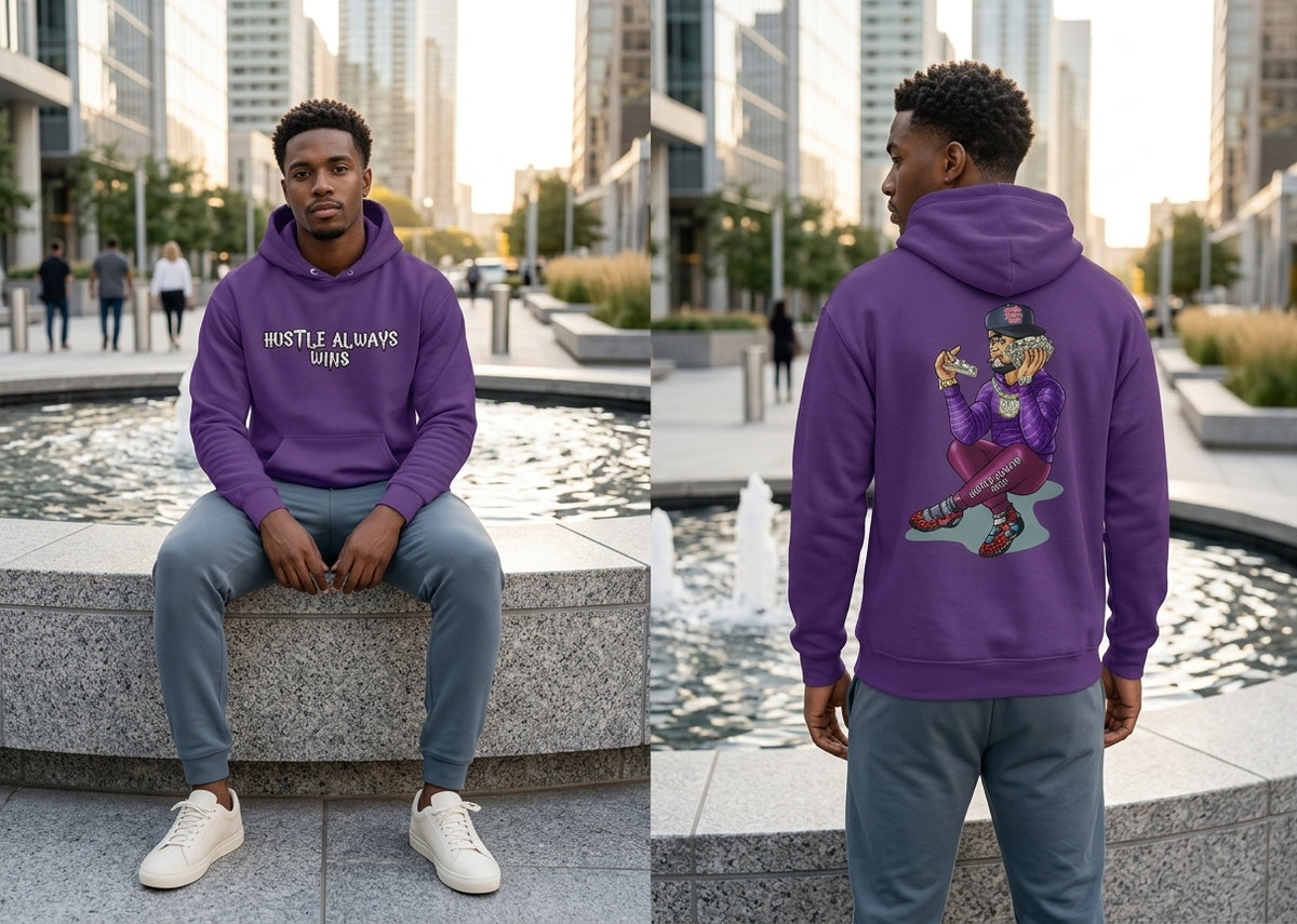 Hustle 3rd Eye Unisex Hooded Sweatshirt