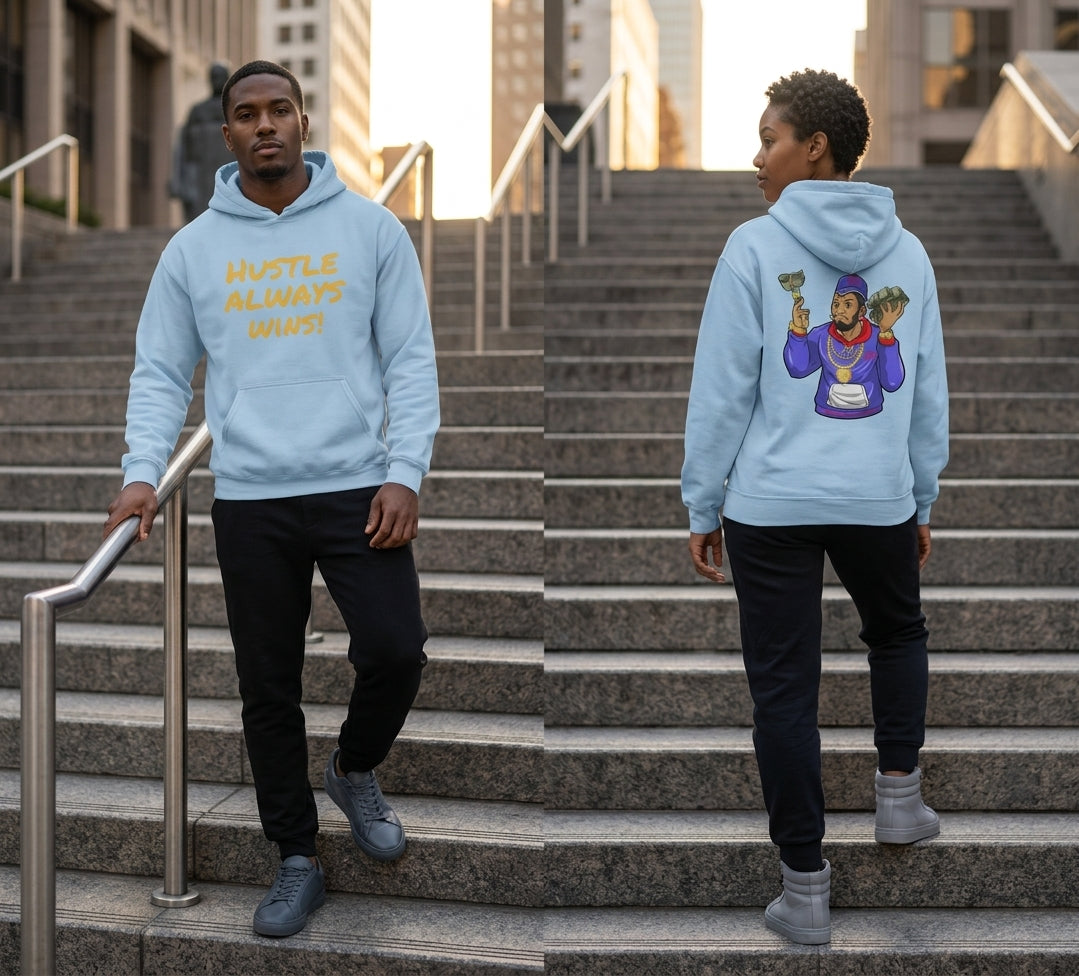 Hustle 3rd Eye Unisex Hooded Sweatshirt