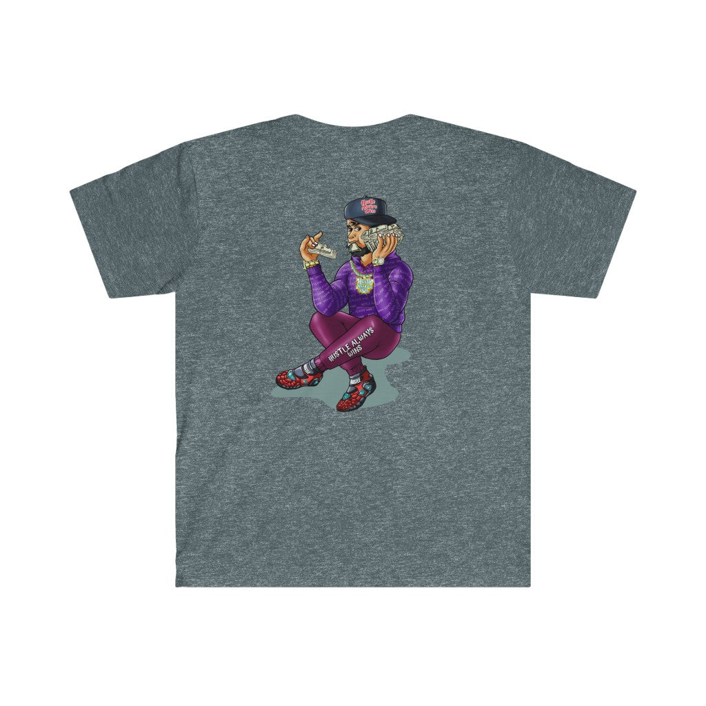 Hustle 3rd Eye Unisex Softstyle T-Shirt