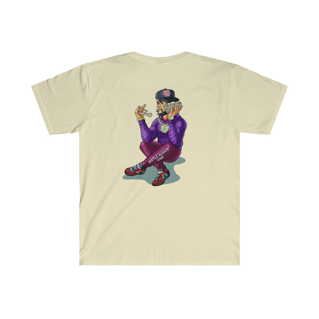 Hustle 3rd Eye Unisex Softstyle T-Shirt
